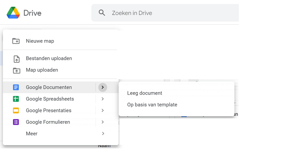 open leeg document in google documenten-min open leeg document in google documenten-min