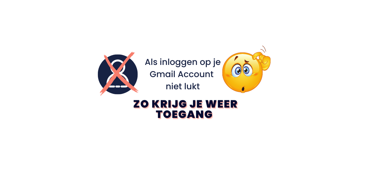 Gmail inloggen lukt niet