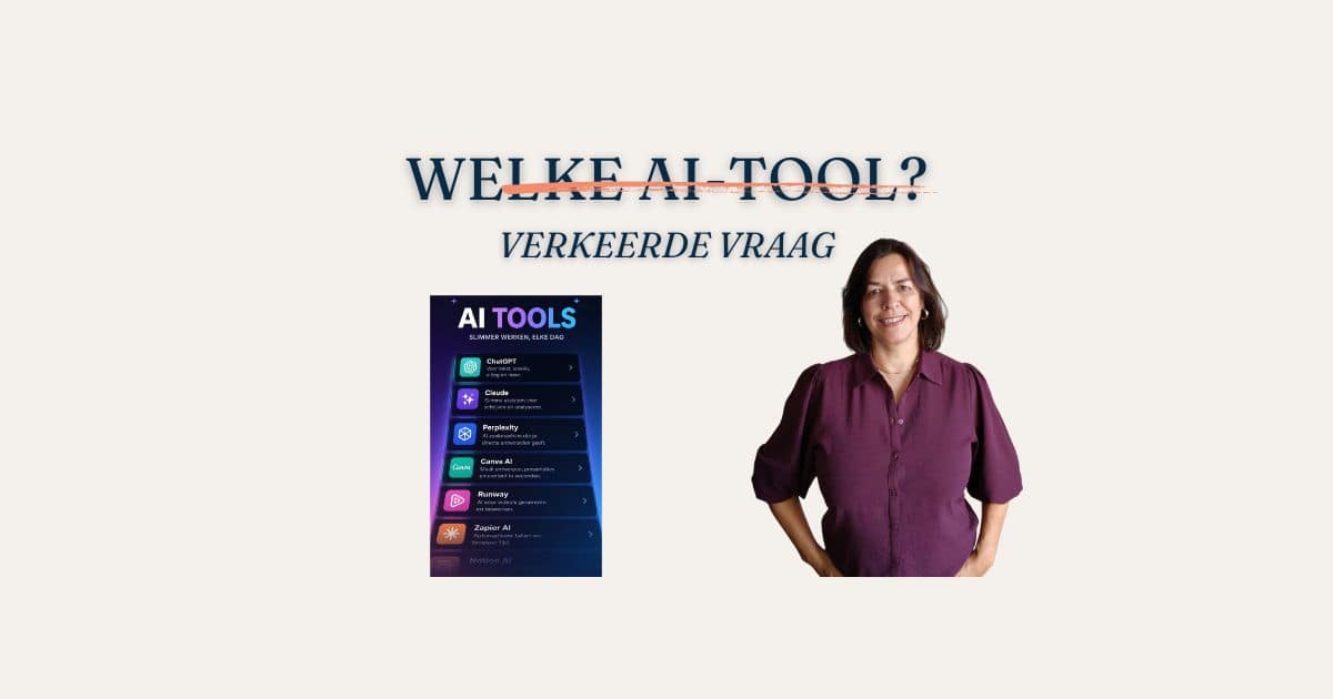 welke ai tool verkeerde vraag