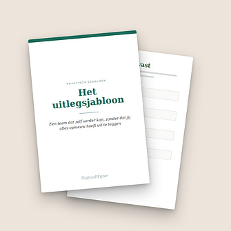 uitlegsjabloon
