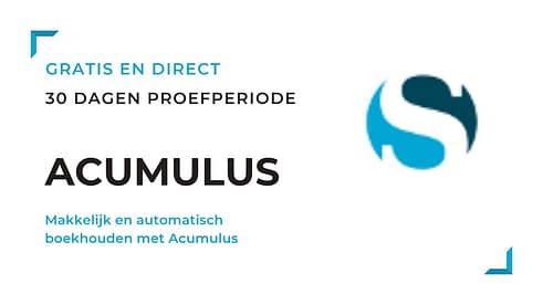 Acumulus boekhouden met Acumulus