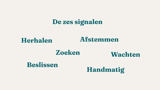 de zes signalen