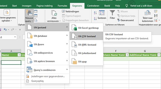 kies uit csv bestand kies uit csv bestand