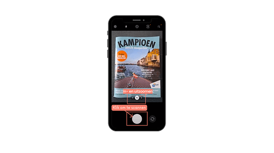 Klik om te scannen en in en uitzoomen (2) Klik om te scannen en in en uitzoomen (2)