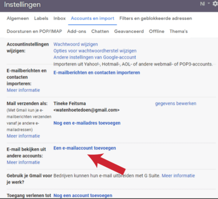 eenemailaccount toevoegen eenemailaccount toevoegen