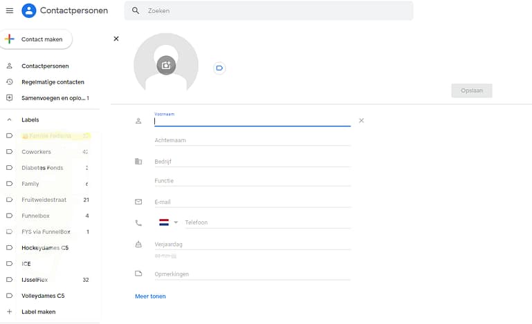 vul contactgegevens in vul contactgegevens in