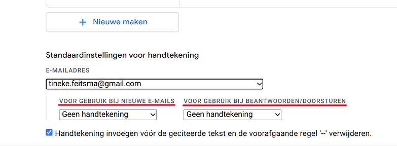 instellingen voor handtekening-min instellingen voor handtekening-min