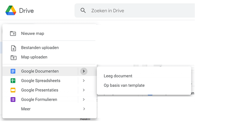 open leeg document in google documenten-min open leeg document in google documenten-min