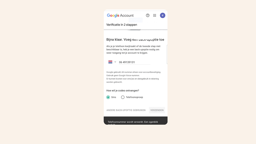 verificatiecode van google verificatiecode van google
